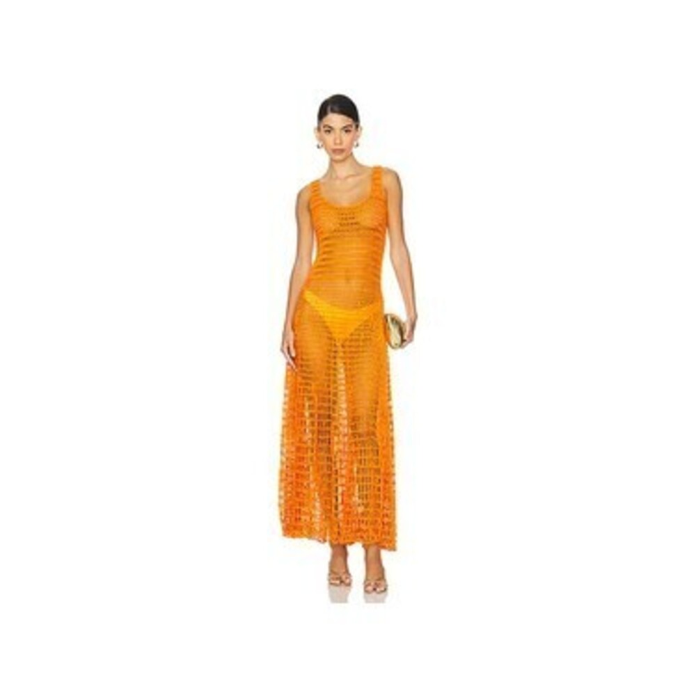 Live Maxi Dress in Orange